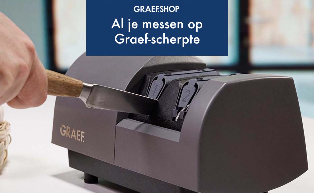 Alles over messenslijpers van Graef