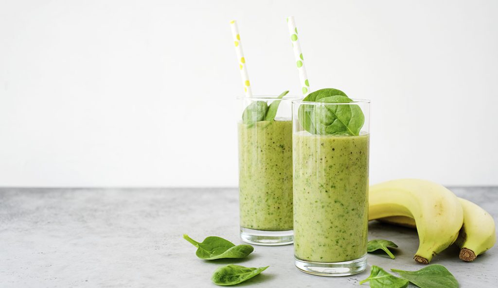 Een smoothie als ontbijt idee