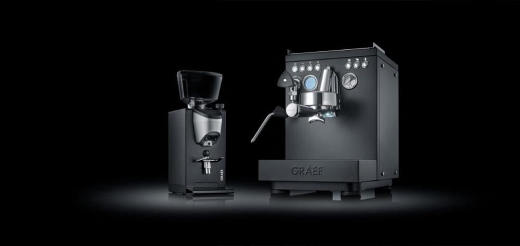 Graef Espressoapparaat en bonenmaler
