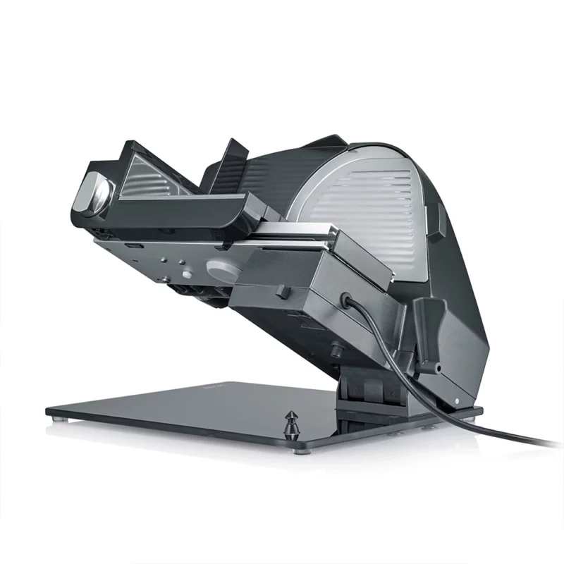 Graef Master M95F Snijmachine Vrijdragend Kantelbaar Antraciet Gekanteld