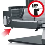 Graef Master M95F Snijmachine Vrijdragend Kantelbaar Antraciet Kinderbeveiliging