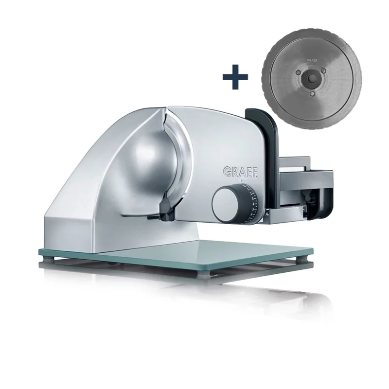 Graef Snijmachine Master M20 Voordeelset met Gekarteld Mes Graef Snijmachine Master M20 Voordeelset met Gekarteld Mes
