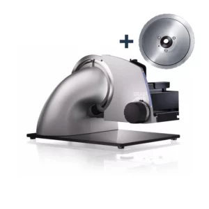 Graef Snijmachine ULTIMATE Zilver Voordeelset met Gekarteld Mes