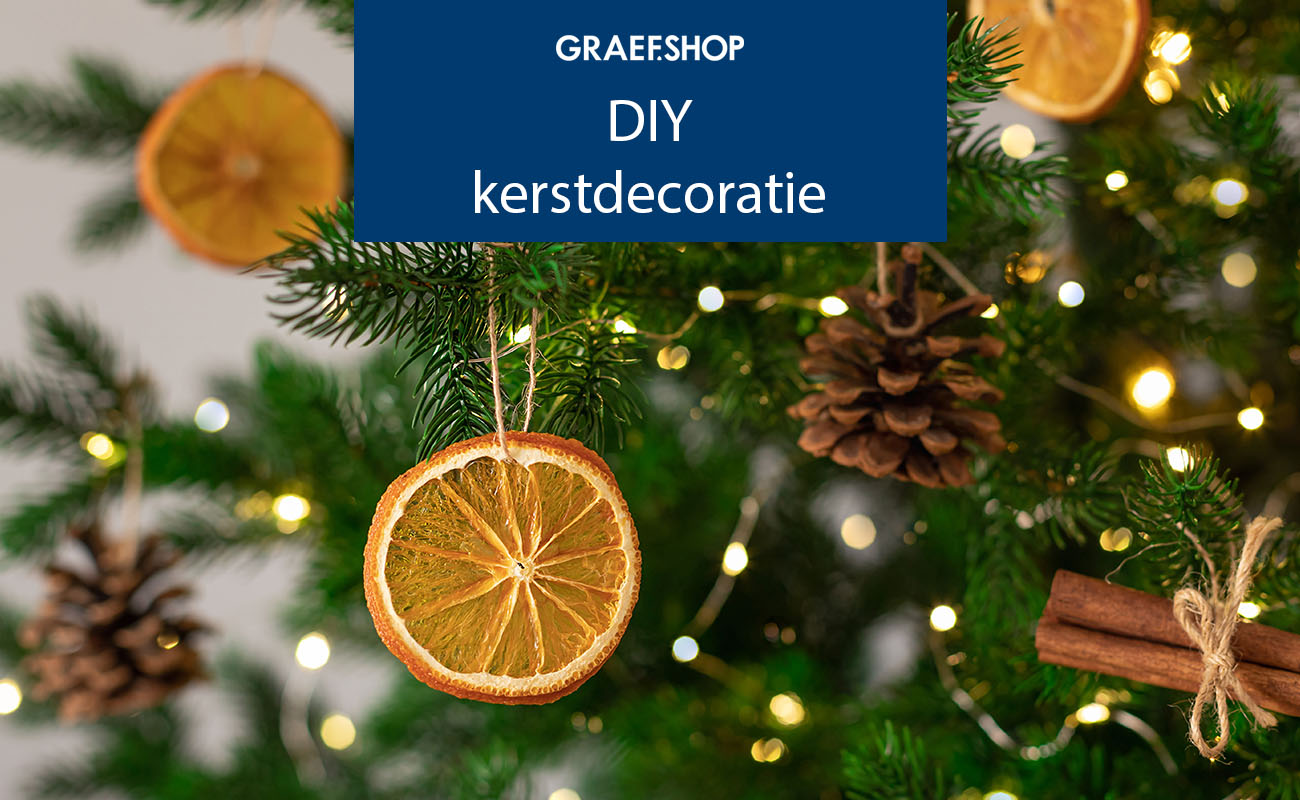 Kerstdecoratie van gedroogde sinaasappel