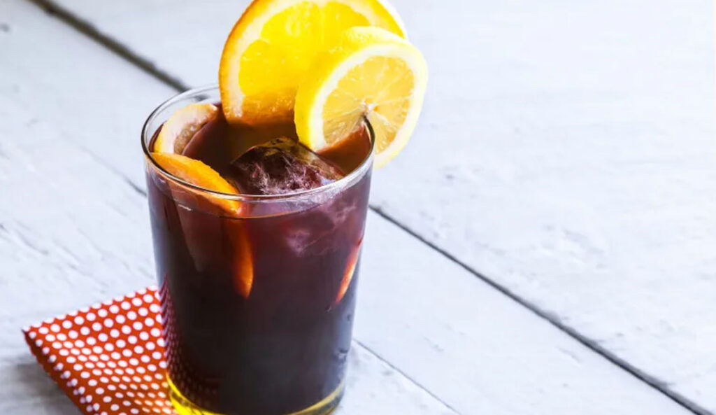 Zelf ijskoffie maken koffie sangria