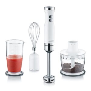 graef staafmixer hb501 wit incl accessoires