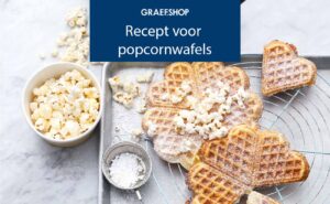 recept voor popcornwafels
